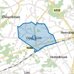 Verspreide huizen Dijkerhoek