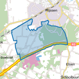 Verspreide huizen Zuidrand en omgeving