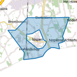 Verspreide huizen Nispen