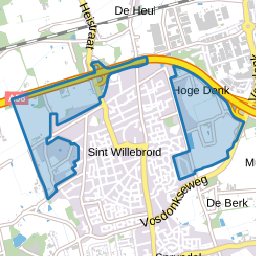 Verspreide huizen Sint Willebrord