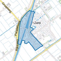 t Zand-West- en -Zuid