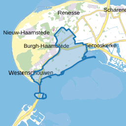 Verspreide huizen in het Kleigebied