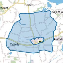 Verspreide huizen Nieuwerkerk