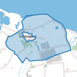 Verspreide huizen Sirjansland