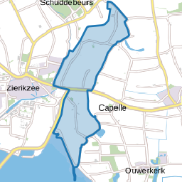 Verspreide huizen in het Oosten