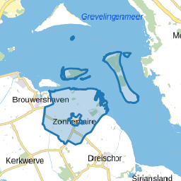 Verspreide huizen Zonnemaire