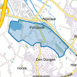Verspreide huizen Poeldonk