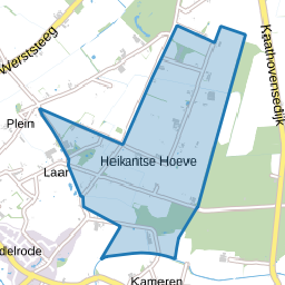 Verspreide huizen Heikantse Hoeve