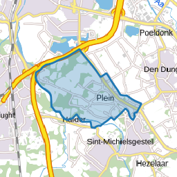 Verspreide huizen Sint-Michielsgestelse polders