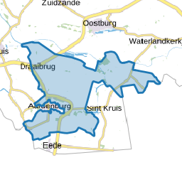 Verspreide huizen Aardenburg