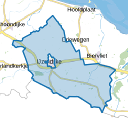 Verspreide huizen IJzendijke
