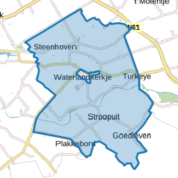 Verspreide huizen Waterlandkerkje