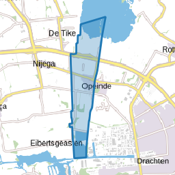 Opeinde, boven de Vaart