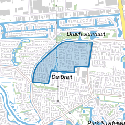 De Drait noordwest