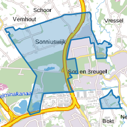 Verspreide huizen Son