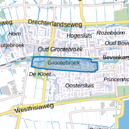 Centrale zone Grootebroek