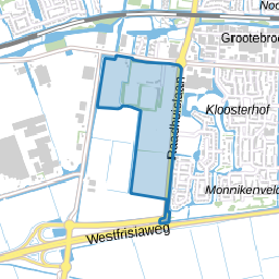 Grootebroek buitengebied zuid
