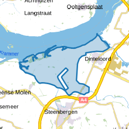 Verspreide huizen in het Westen