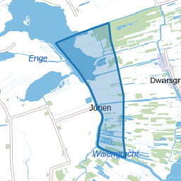 Verspreide huizen Jonen
