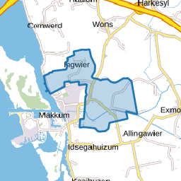 Verspreide huizen Makkum