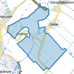 Verspreide huizen Goënga