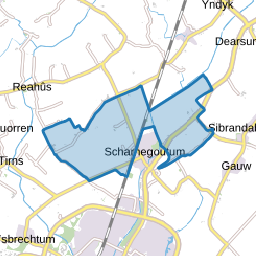 Verspreide huizen Scharnegoutum