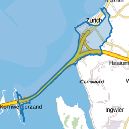 Verspreide huizen Zurich