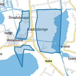Verspreide huizen Koufurderrige