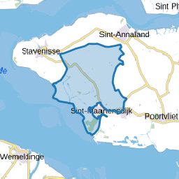 Verspreide huizen Sint-Maartensdijk