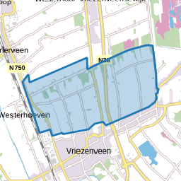 Verspreide huizen Vriezenveen-Noord