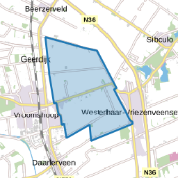 Verspreide huizen Vroomshoop-Oost