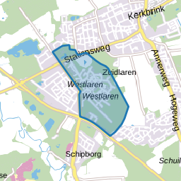 Verspreide huizen Westlaren