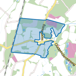 Verspreide huizen Oudemolen
