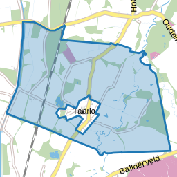 Verspreide huizen Taarlo