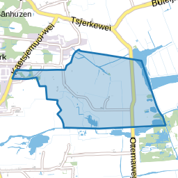 Verspreide huizen Mûnein