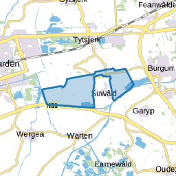 Verspreide huizen Suwâld