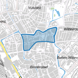Breedstraat en Plompetorengracht en omgeving