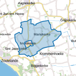 Verspreide huizen Meliskerke