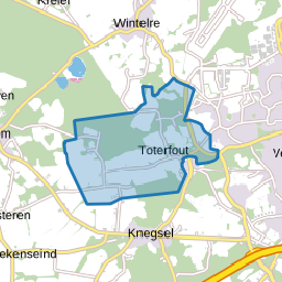 Verspreide huizen Groote Aard en Vliet