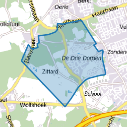 Verspreide huizen Zittard