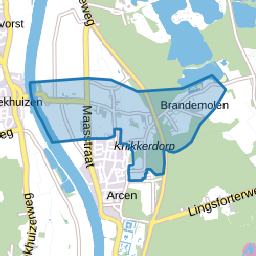 Brandemolen en Veld