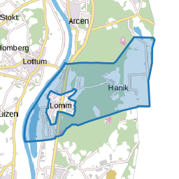 Verspreide huizen Lomm
