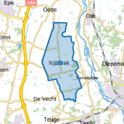 Verspreide huizen Nijbroek
