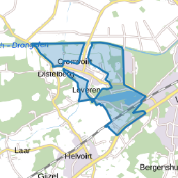 Verspreide huizen Cromvoirt