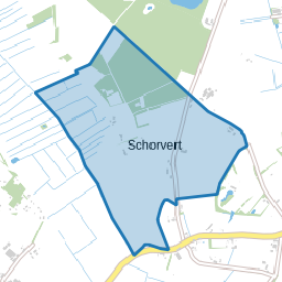 Verspr huizen Schorvert en omgeving