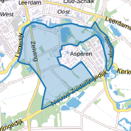 Verspreide huizen Asperen