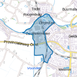 Verspreide huizen Westzijde