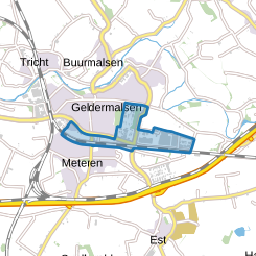 Verspreide huizen Zuidzijde