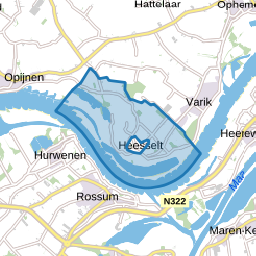 Verspreide huizen Heesselt