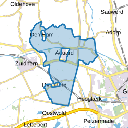 Verspreide huizen Aduard